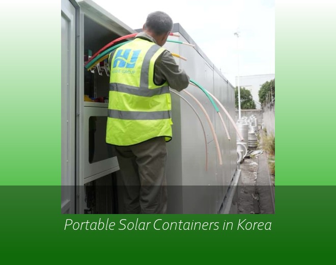 Portable Solar Containers in Korea